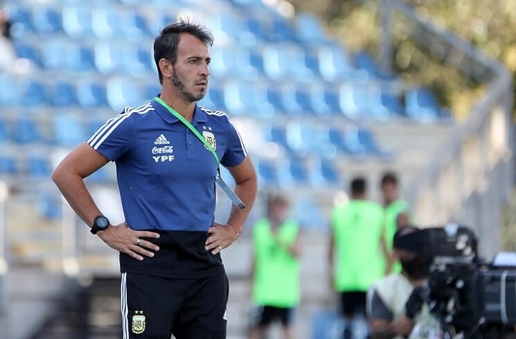 Argentina coach Fernando Batista Argentina coach Fernando Batista