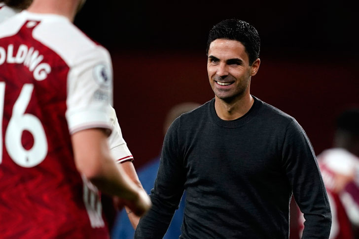 Arsenal head coach Mikel Arteta Arsenal head coach Mikel Arteta