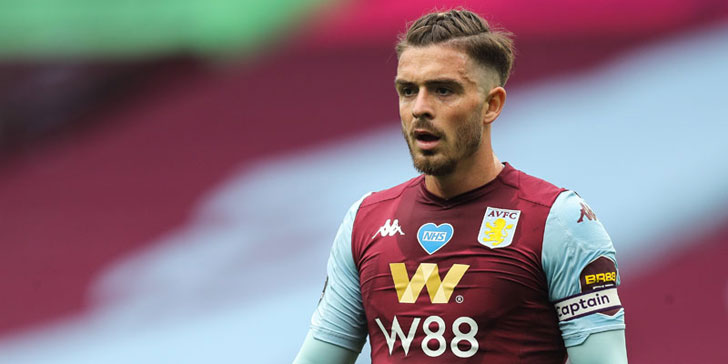Jack Grealish of Villa Jack Grealish of Villa