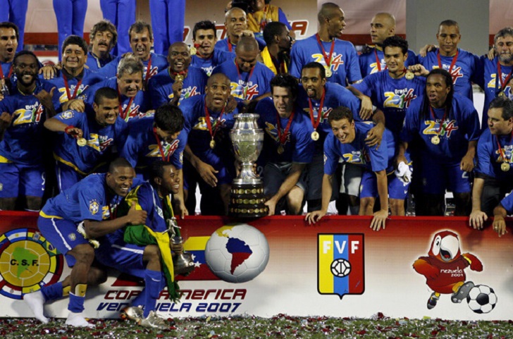 Brazil last won the Copa America in 2007 Brazil last won the Copa America in 2007