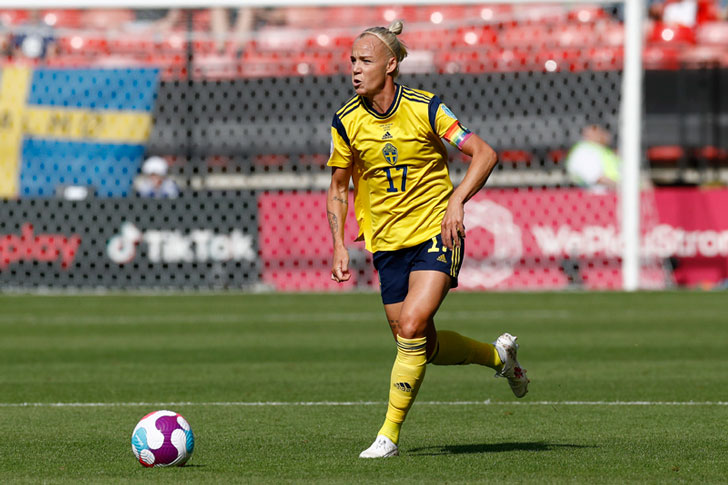 Caroline Seger of Sweden Caroline Seger of Sweden