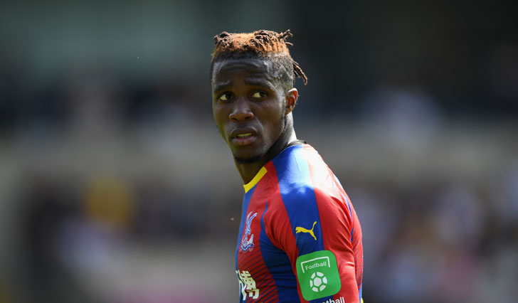 Crystal Palace winger Wilfried Zaha Crystal Palace winger Wilfried Zaha