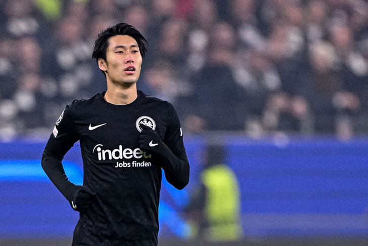 Daichi Kamada of Eintracht Frankfurt Daichi Kamada of Eintracht Frankfurt