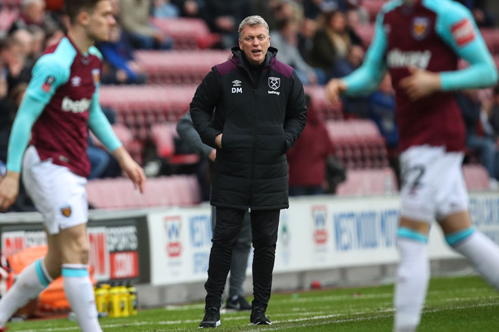 West Ham United manager David Moyes West Ham United manager David Moyes