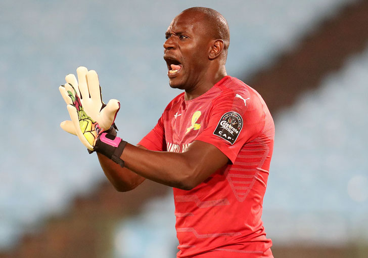 Denis Onyango in action for Sundowns Denis Onyango in action for Sundowns