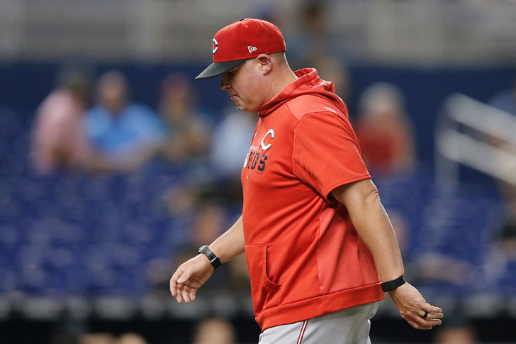 Derek Johnson - Reds pitching coach Derek Johnson - Reds pitching coach