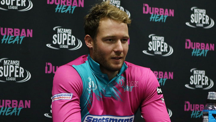 Durban Heat batsman David Miller Durban Heat batsman David Miller