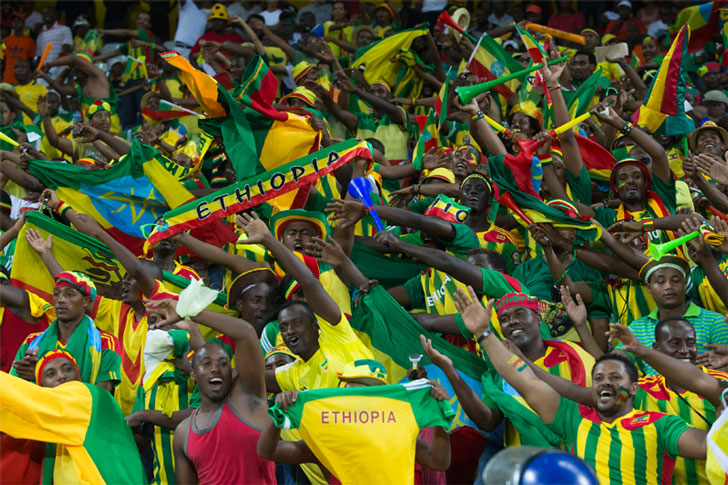 Ethiopian fans Ethiopian fans
