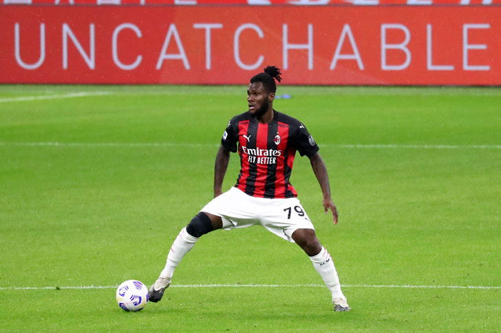 Franck Kessie of Milan Franck Kessie of Milan