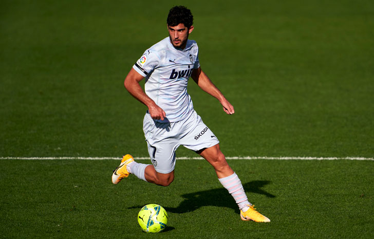 Goncalo Guedes of Valencia Goncalo Guedes of Valencia