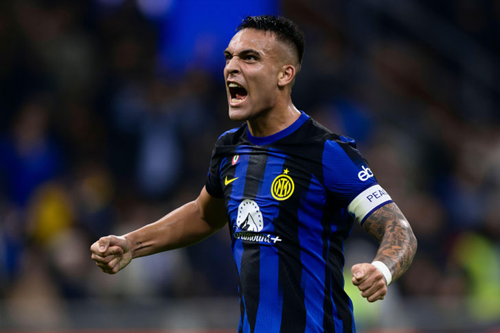 Laurato Martinez of Inter Milan Laurato Martinez of Inter Milan
