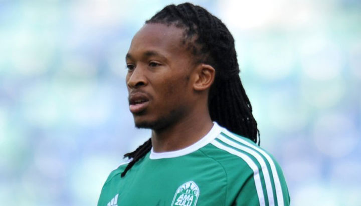 Lehlohonolo Majoro in action for AmaZulu Lehlohonolo Majoro in action for AmaZulu