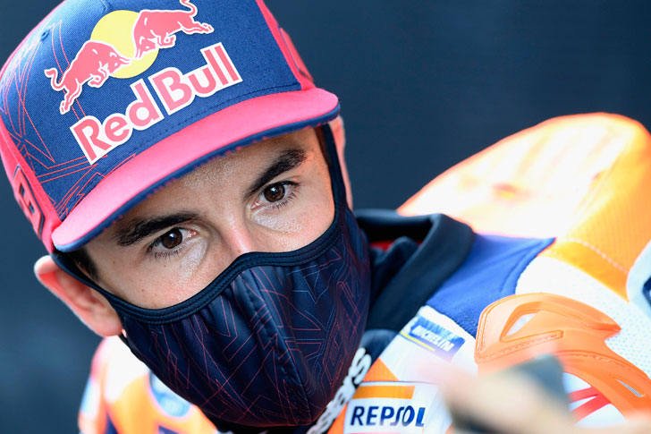 Marc Marquez of Honda Marc Marquez of Honda