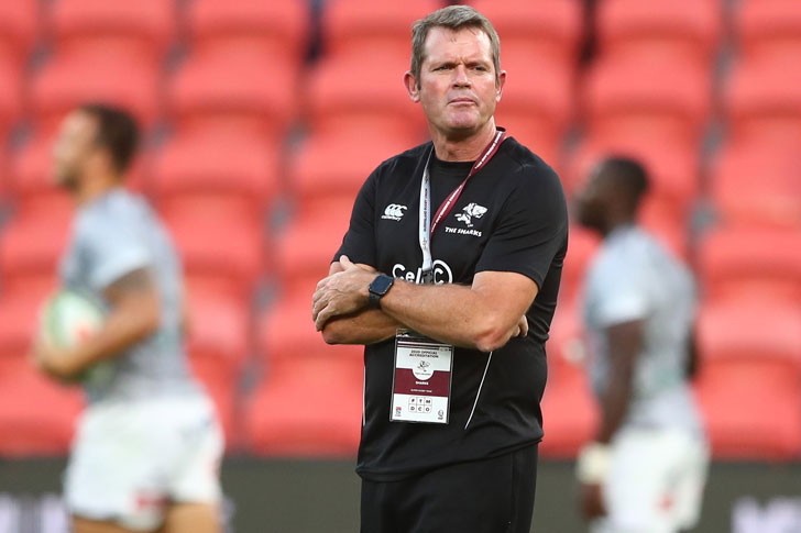 Sean Everitt - Sharks coach Sean Everitt - Sharks coach