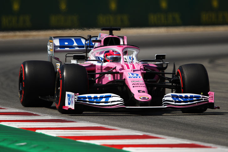 Sergio Perez of Racing Point Sergio Perez of Racing Point