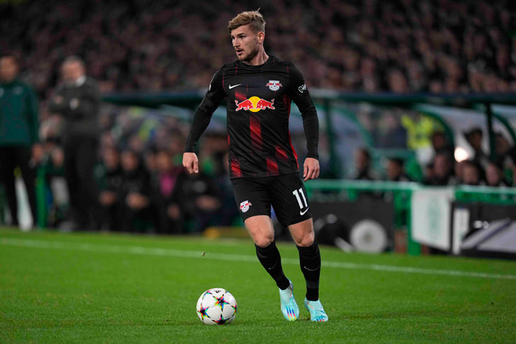 Timo Werner of RB Leipzig Timo Werner of RB Leipzig