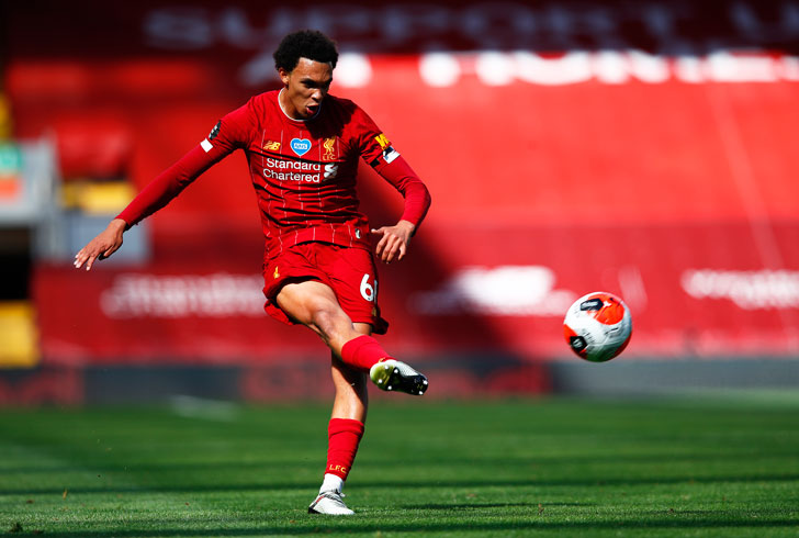 Trent Alexander-Arnold of Liverpool Trent Alexander-Arnold of Liverpool