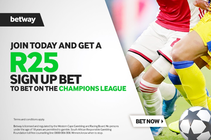 Bet on Champions league at Betway South Africa Bet on Champions league at Betway South Africa