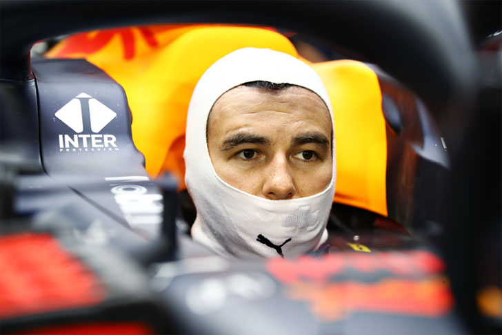 Sergio Perez of Red Bull Racing-Honda Sergio Perez of Red Bull Racing-Honda