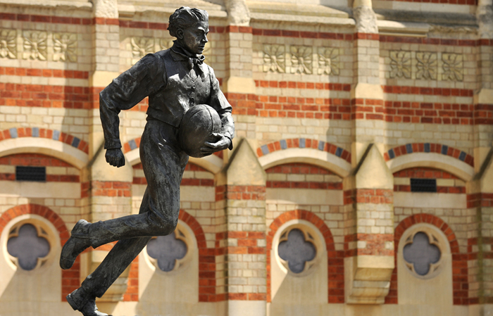 Webb Ellis statue Webb Ellis statue